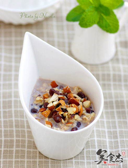 Milky Red Bean Oatmeal recipe