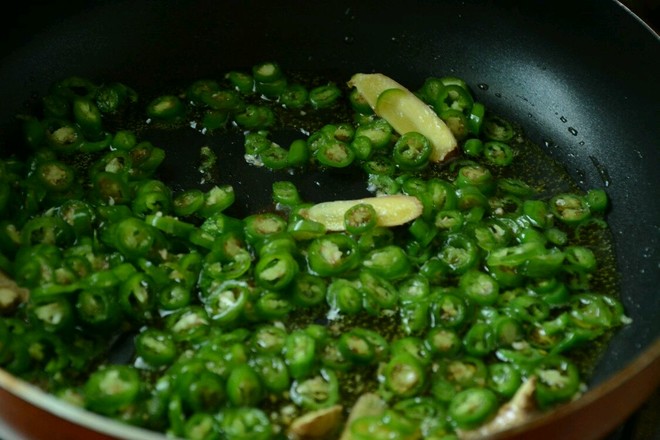 Green Pepper Hot Pot recipe