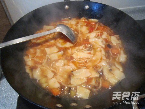 Lamb Noodles in Broad Soup recipe