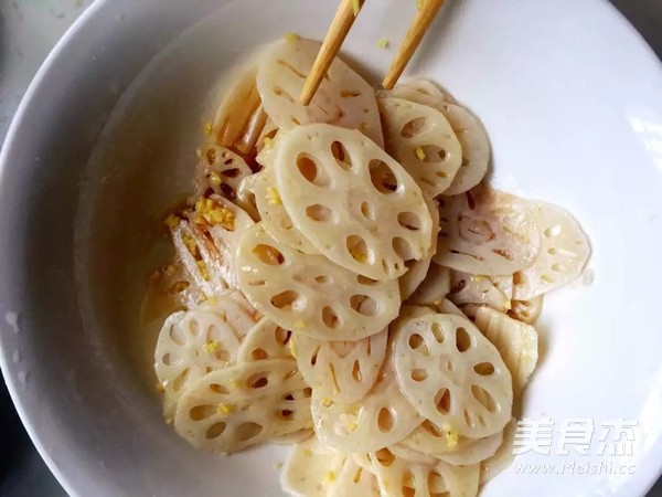 Ginger Lotus Root Slices recipe