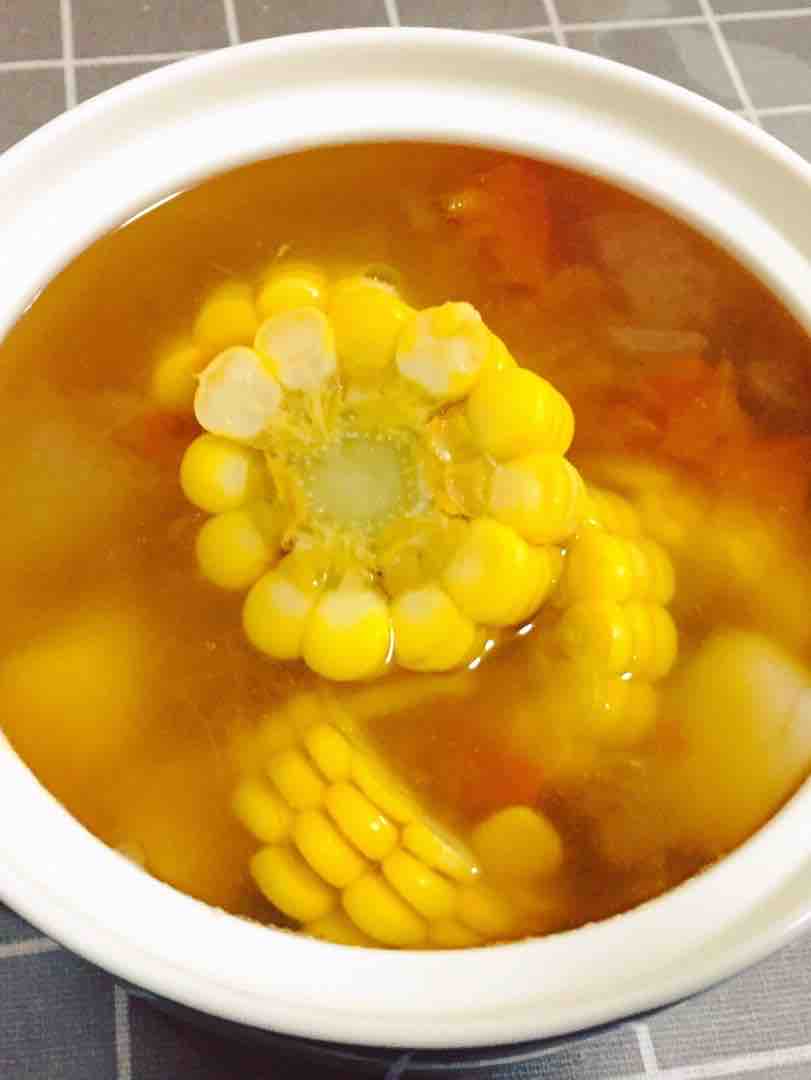 Corn Yam Soup recipe