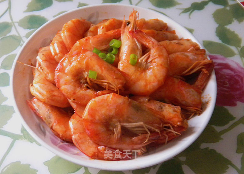 Braised Shrimp in Oil recipe