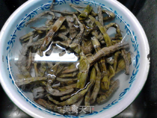 Soaked Dried Bamboo Shoots recipe