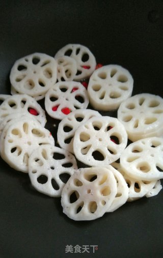Sweet and Sour Lotus Root Slices recipe