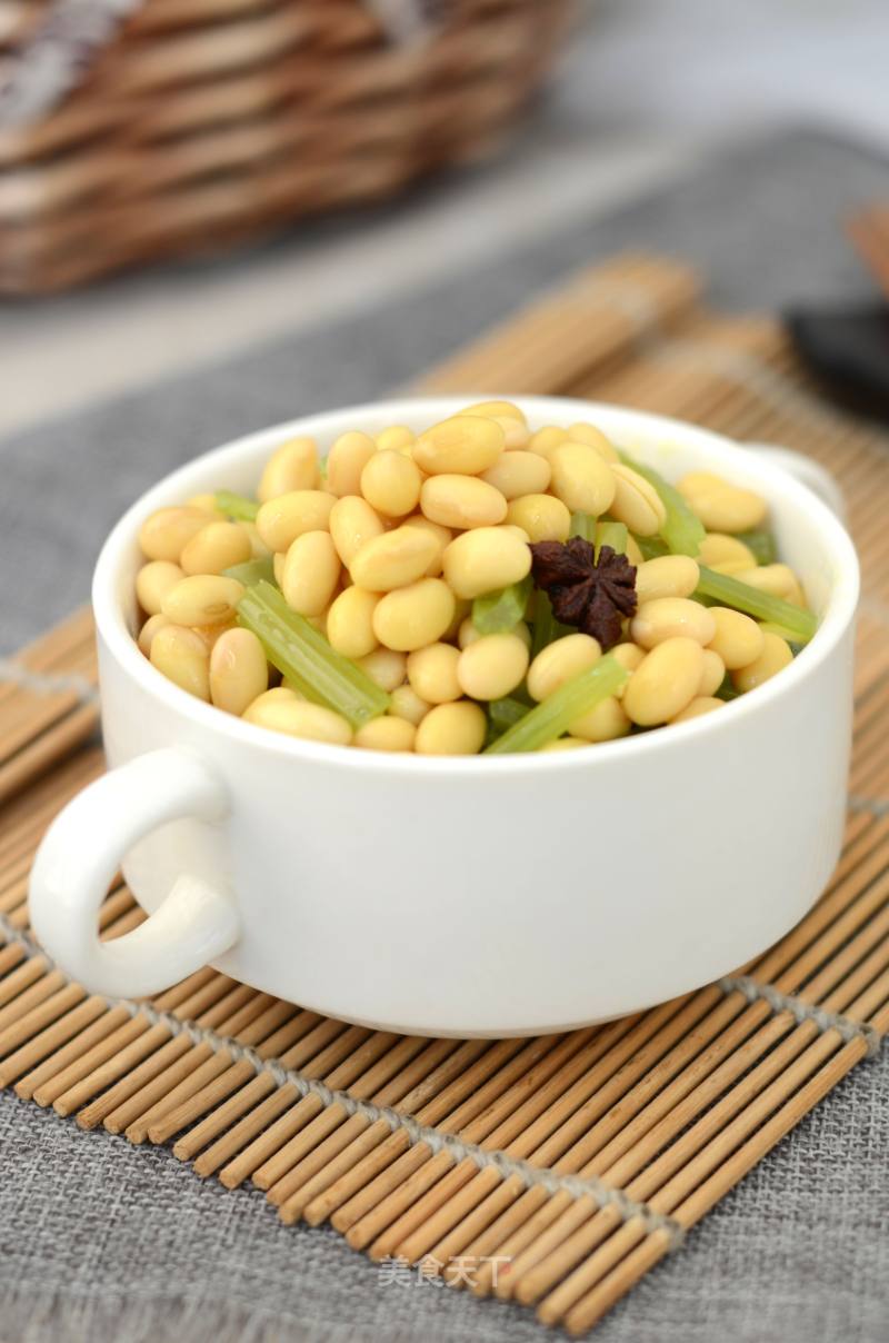 Soybeans Mixed with Parsley recipe