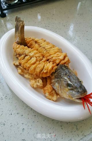 Garlic Sea Bass recipe