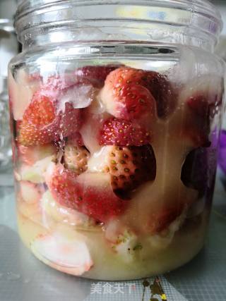 Sweet Snacks ~ Honey Pickled Strawberries recipe