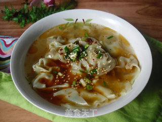 Hot and Sour Wonton recipe