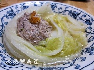 Refreshing and Less Oil Version of Stewed Lion Head recipe