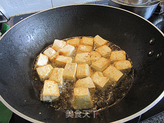 Braised Salmon Head with Tomato Tofu recipe