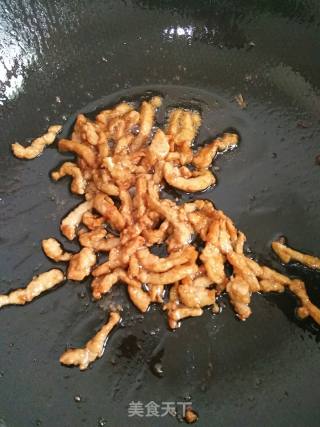 #春食野菜香# Stir-fried Shredded Pork with Wild Celery recipe