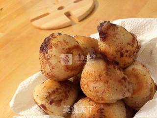 Crispy Heart Soft Red Bean Glutinous Rice Ball recipe