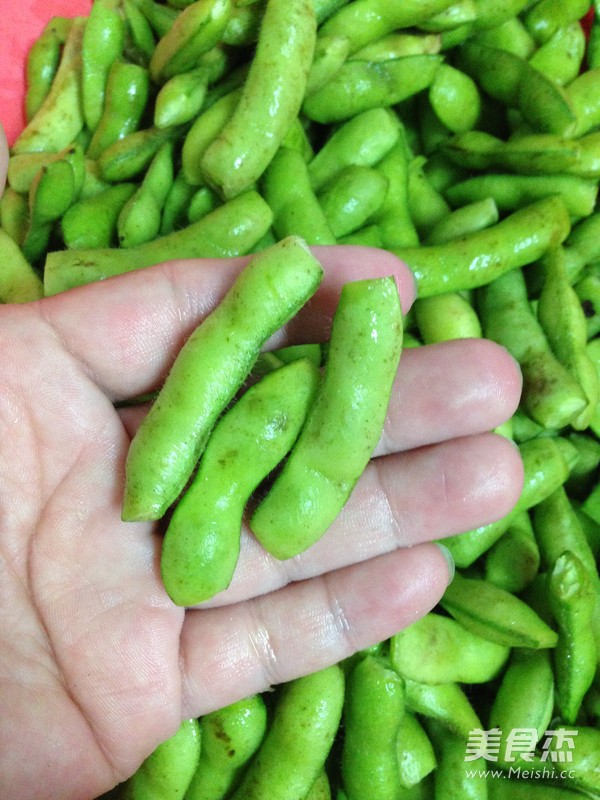 Beer Brine Edamame recipe