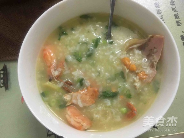 Shrimp and Crab Casserole Congee recipe