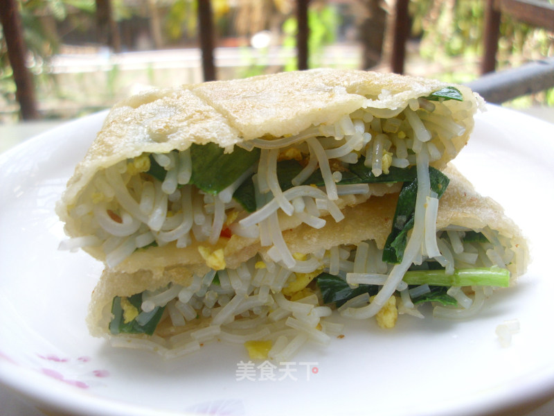 Vermicelli Leek Pie recipe