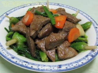 Fried Pork Liver recipe