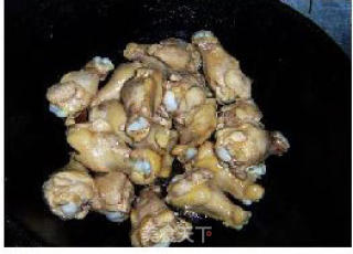 Chicken Wing Root with Mushroom in Oyster Sauce recipe