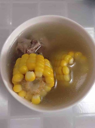 Corn Pork Ribs Soup