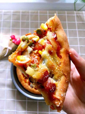 Sausage and Cheese Pizza