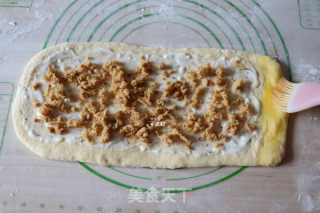 Pork Floss Ham Bread recipe