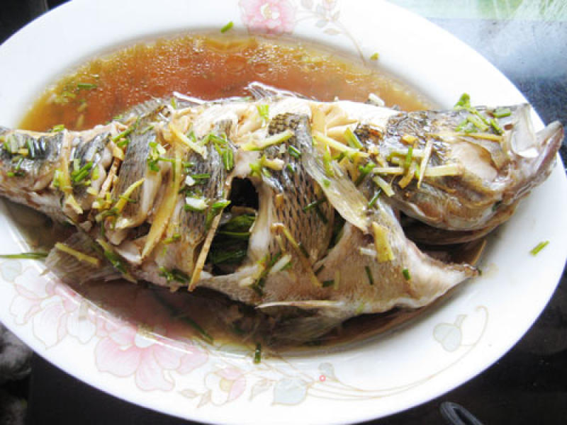 Steamed Sea Bass recipe