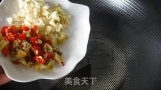 Stir-fried Edamame Pods with Pickled Peppers recipe