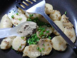 Pan-fried Mung Bean and Glutinous Rice Dumpling recipe