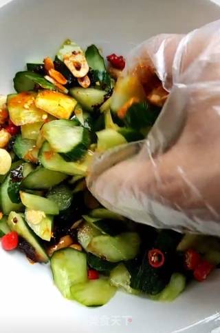 Tossed Cucumber recipe