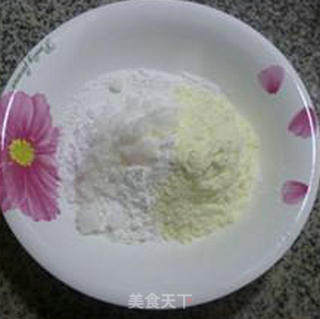 Two-color Milk Cake recipe