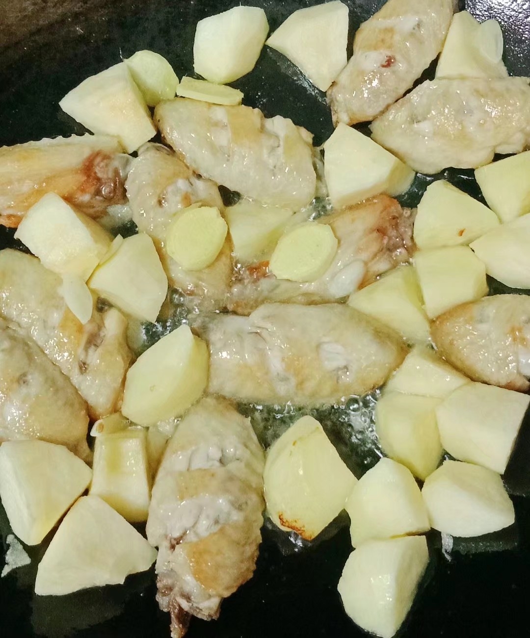 Apple Roasted Chicken Wings recipe