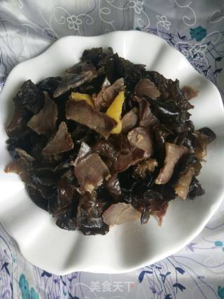 Stir-fried Bacon with Fungus recipe