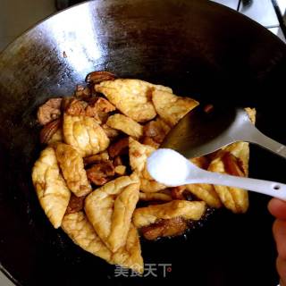 Braised Pork with Tofu in Oil recipe
