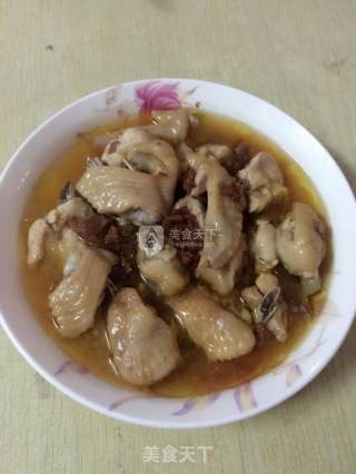 Steamed Chicken Wings with Sour Plum recipe