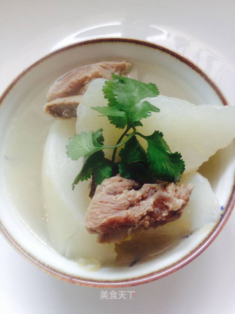 Ribs Stewed with White Radish recipe
