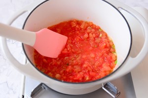 Concentrated Tomato, Mushroom and Tofu Soup recipe