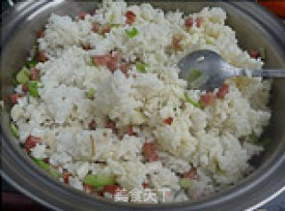 Fried Rice with Ham recipe