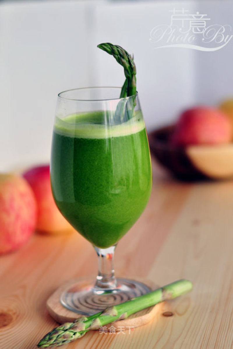 Asparagus and Apple Juice recipe