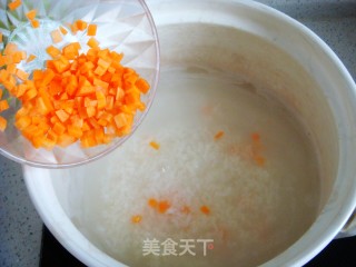 Vegetable Shrimp Congee recipe