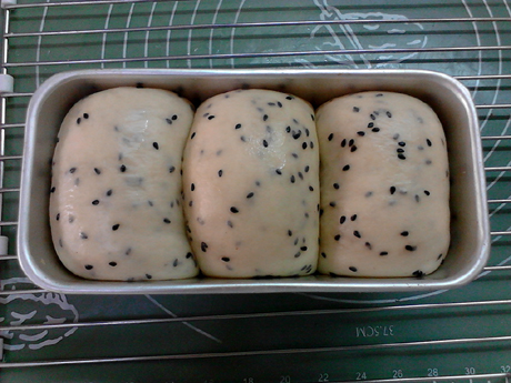 Black Sesame Mochi Small Toast recipe