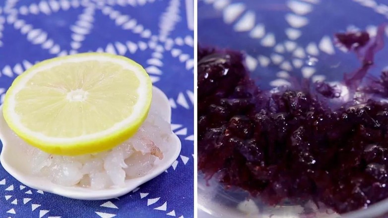 Seaweed and Whitebait Cake Baby Food Supplement Recipe recipe