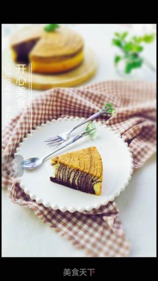 #新良first Baking Competition#zebra Pattern Chiffon Cake recipe