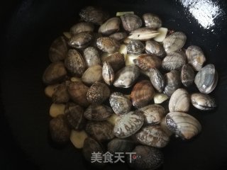 Fried Clams with Loofah recipe