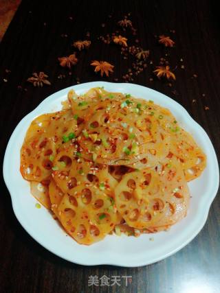 Spicy Lotus Root Slices recipe