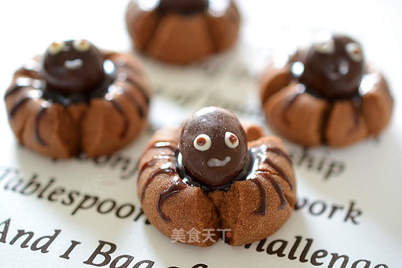 Spider Cocoa Biscuits recipe