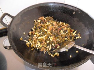 Stir-fried Shredded Pork with Pickled Vegetables and Bamboo Shoots recipe