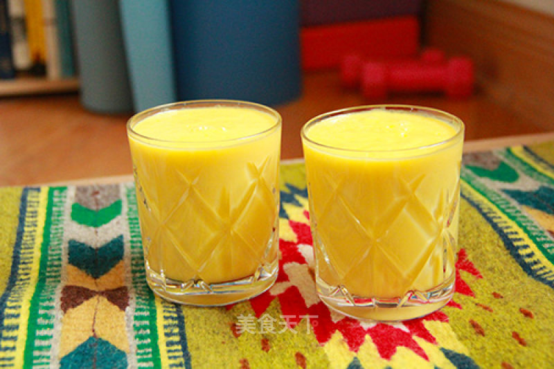Mango Orange Milkshake recipe