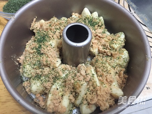 Pork Floss and Seaweed Shredded Bread recipe