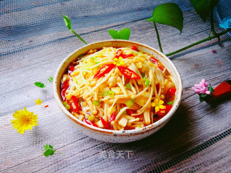 Enoki Mushroom recipe