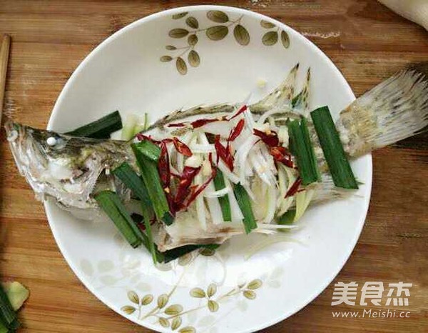 Steamed Osmanthus Fish recipe