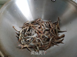 Spicy Fried Dried Fish recipe